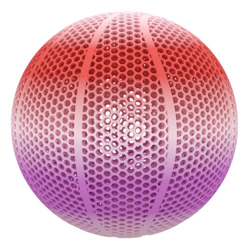 BIQU PLA-HR Red+Purple+White - 1,75 mm / 1000 g Slike
