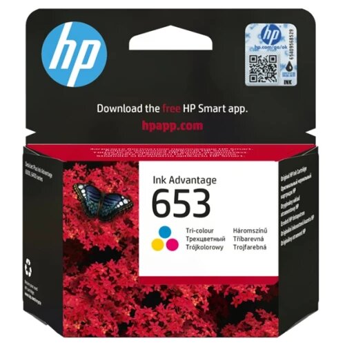 Hp SUP INK 3YM75AE no.653 black Slike