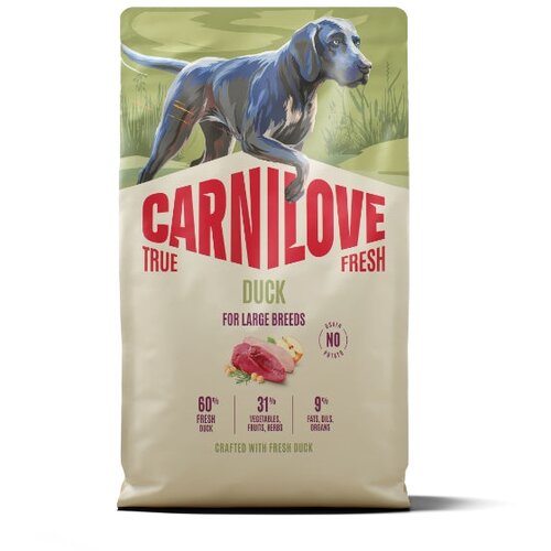 Carnilove Dog True Fresh Adult Large, briketi - raca 4 kg Cene
