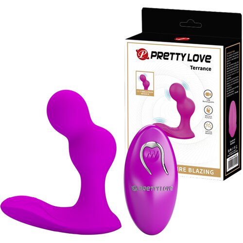 Pretty Love Terrance Anal Vibrator with Remote Control Purple Cijene