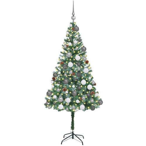 VidaXL Umjetno božićno drvce Zelena 180 cm PVC Slike