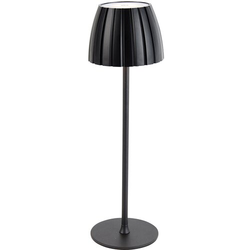 Light Trend Moderna namizna svetilka črna, 3-stopenjska zatemnitev, polnilna - Dolce Cene