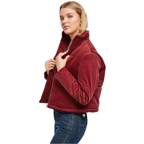 UC Curvy Women's corduroy jacket burgundy Cijene