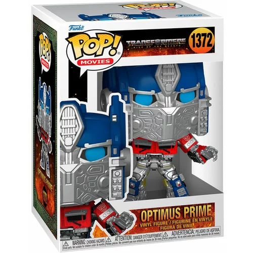 Funko pop! Filmi: Transformers: Rise of the Beasts - Optimus Prime - Zbirka vinilne figure - Ideja za darila - uradno blago - igrače za otroke in odrasle - filmi oboževalci - Modelna figura, (20838269)