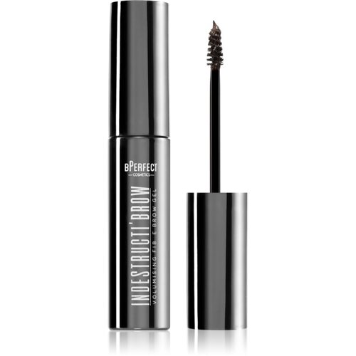 BPerfect Indestructi&amp;#039;&amp;#039;Brow Volumizing Fibre Brow Gel gel za obrvi za naravno fiksacijo odtenek Ash Brown 8 ml Slike