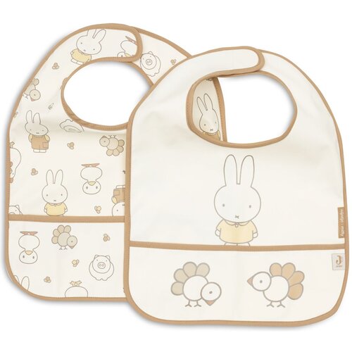 Jollein podbradnjak vodootporni 2/1 miffy family farm Slike