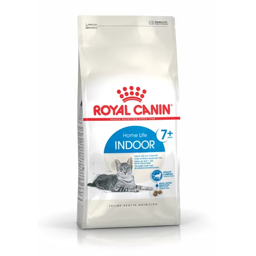 Royal Canin FHN Indoor 7+, potpuna i uravnotežena hrana za odrasle mačke starije od 7 godina koje žive u kući, 1,5 kg