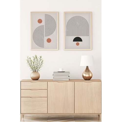 WALLXPERT Uokvirena slika Huhu62, 35x50 cm, 2 dijela Cijene