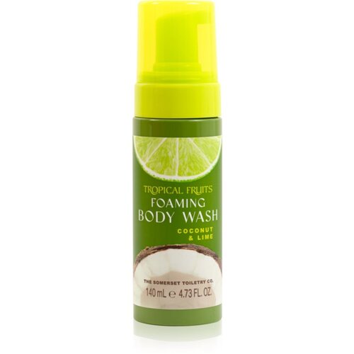 The Somerset Toiletry Co. Tropical Fruits Coconut &amp;amp; Lime pjena za pranje za tijelo 140 ml Slike