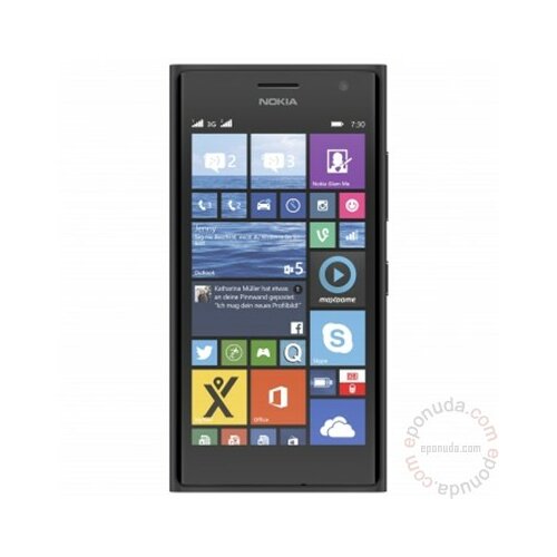 Nokia Lumia 730 grey mobilni telefon Slike