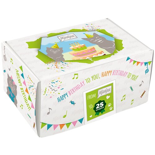 MjAMjAM zooplus rojstnodnevna izdaja 6 x 400 g + 2 x 125 g - Mešano pakiranje Cene