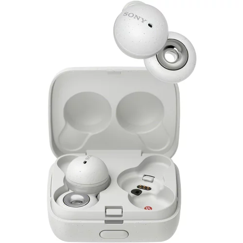 Sony slušalice WFL900W.CE7 Link Buds in-ear, bežične, bijele