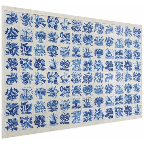  Plakat - Azulejos Tiles - traditional Portuguese ceramic tiles 90x60 Bez okvira Cijene