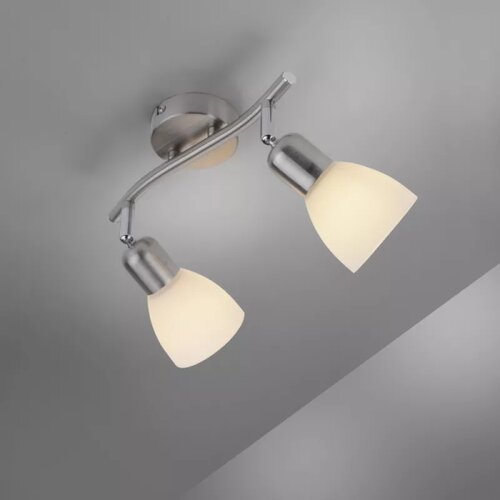 Just LIGHT. 11952-55 - Spot svetiljka KARO 2xE14/40W/230V matni hrom Slike