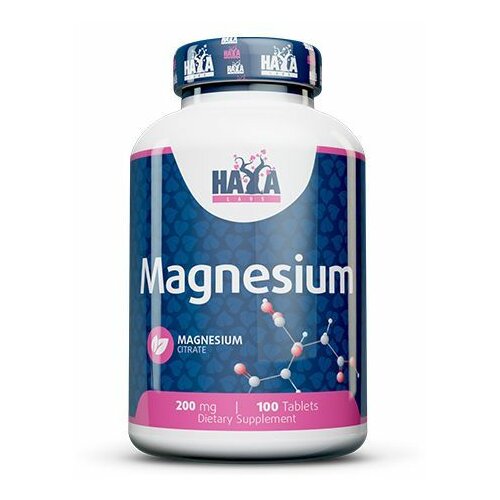 HAYA Labs haya magnesium citrate 200 mg, 100 tableta Cene