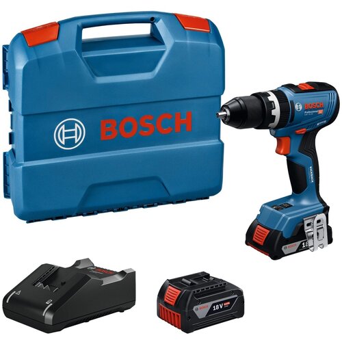 Bosch Akumulatorska vibraciona bu&amp;scaron;ilica - odvrtač Bosch GSB 18V-65 sa 2 baterije i punjačem (06019N3332) Slike