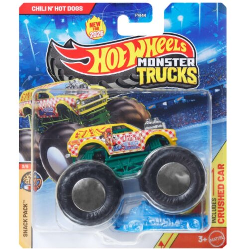 Mattel Hot Wheels Monster Trucks: Chili N&rsquo; Hot Dogs monster autić 1/64 &ndash; Cijene