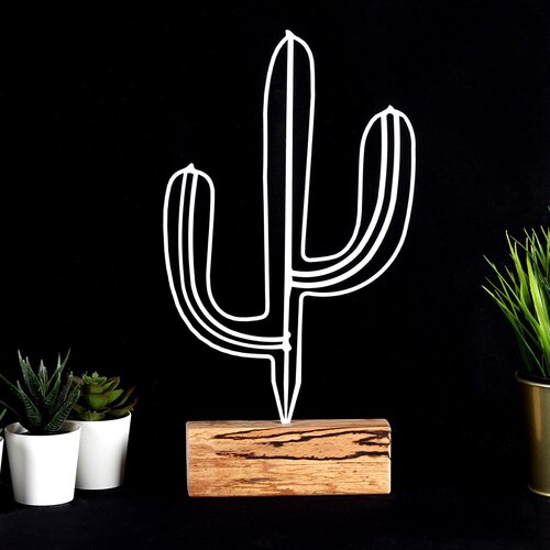Deco dekorativna figura cactus, 17x37x3.5 cm Slike