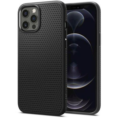 Spigen iphone 12 pro max liquid air black ACS01617 Cene