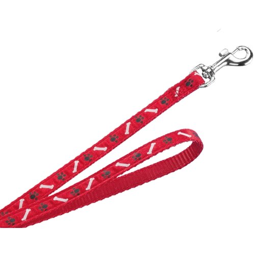 Nobby povodec mini, 10 mm / 120 cm – rdeč Cene