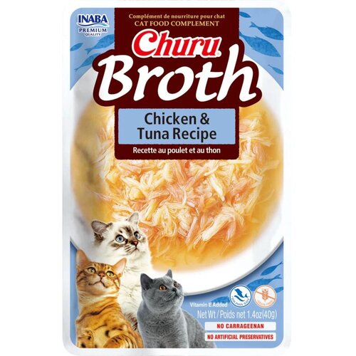 Inaba broth supa za mačke - Piletina i tuna 12x40g Cene