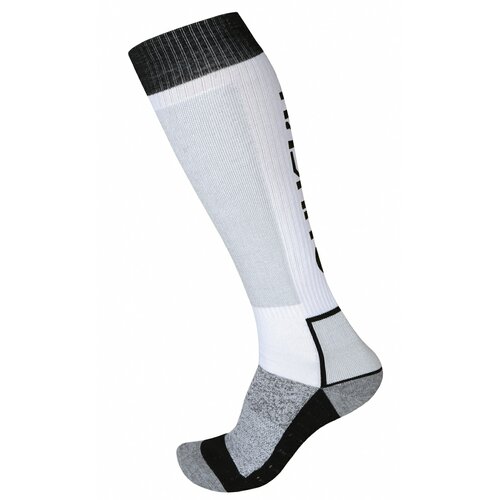 Husky snow wool socks white / black Slike