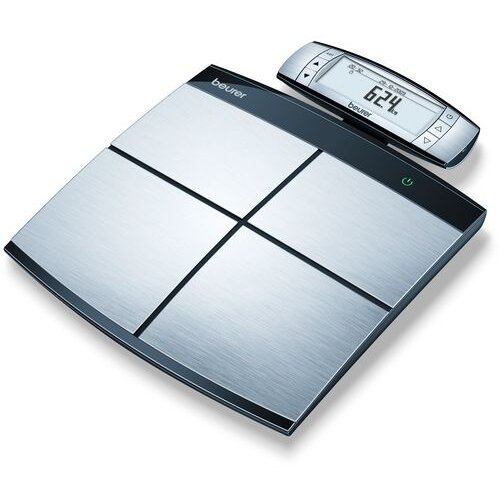 Beurer BF 105 Square Black, Stainless steel Electronic personal scale Cene