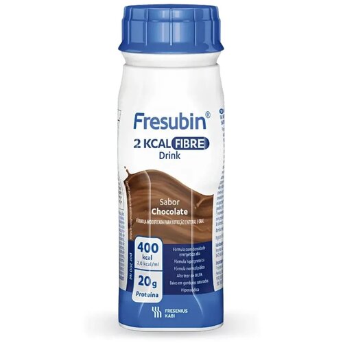 Fresubin Visokokalorijski napitak Fibre Drink 2kcal, Čokolada, 200 ml Slike