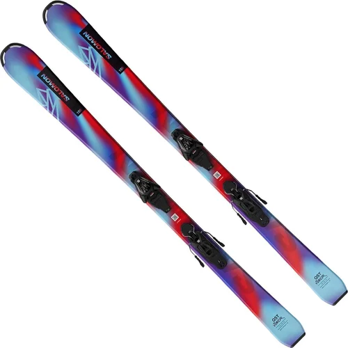 Salomon L Qst Jr M + L6 GW J2 70 130 cm Smuči