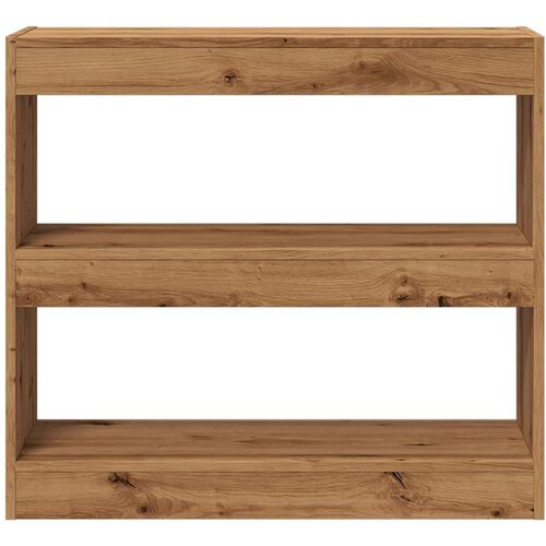 VidaXL Ormarić za knjige/Sobna pregrada Artisan hrast 80x30x72 cm Slike