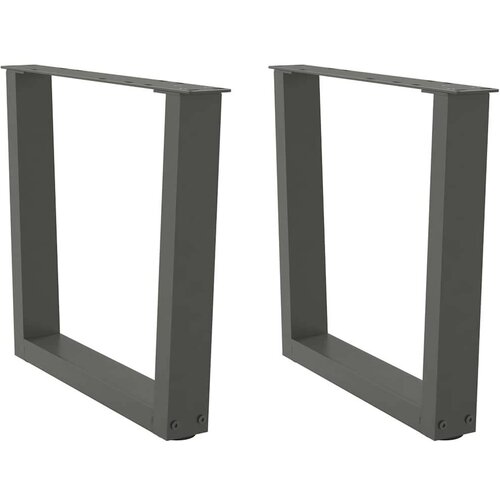  Noge blagovaonskog stola V-oblika 2 kom antracit 50x(42-43 3)cm Cijene