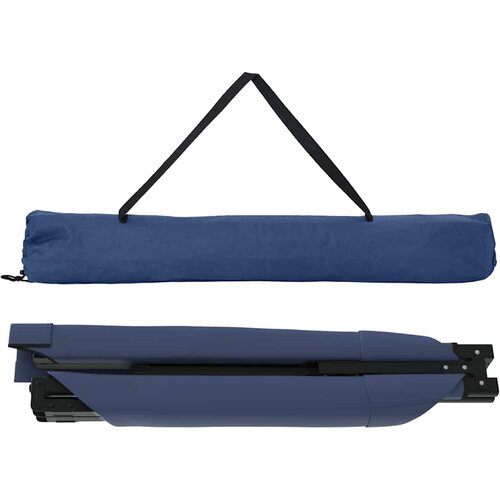  Sklopivi kamperski krevet Plava 210 x 80 x 46 cm Oxford tkanina Slike