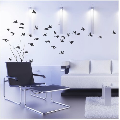 Ambiance Nalepka Fanastick Birds in Flight Cene