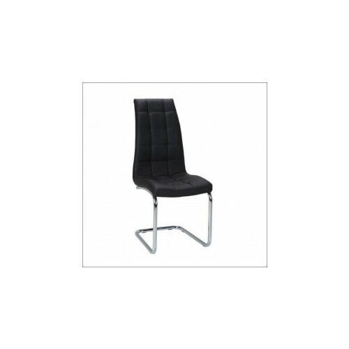Arti trpezarijska stolica DC865 noge hrom / crna 590x430x1040 mm 779-059 Slike