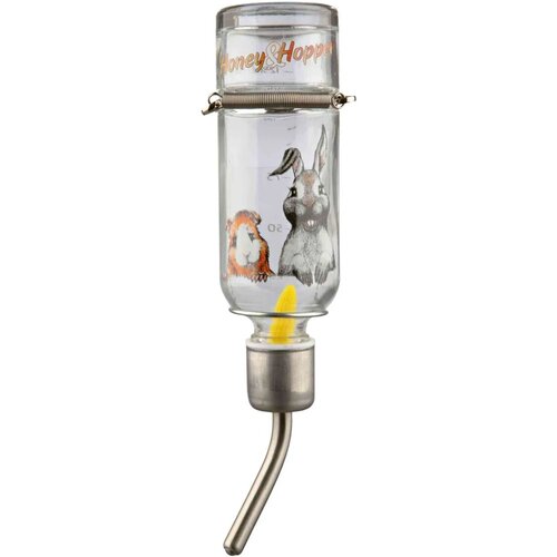 Trixie staklena pojilica za glodare Honey &amp;amp; Hopper, 125&amp;ndash;500 ml Slike