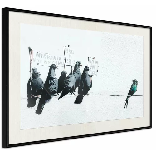  Poster - Banksy: Pigeons 45x30
