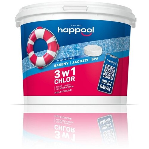 ACRYLMED MULTICHLOR Multifunctional chlorine release tablets 200 g /3 kg Slike