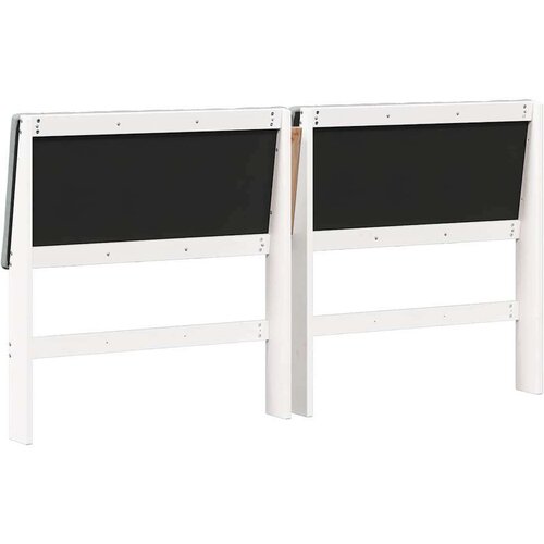 VidaXL tapecirani uzglavlje svijetlo siva 180 cm čvrsto borovo drvo Slike