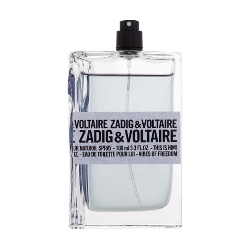 Zadig&voltaire This is Him! Vibes of Freedom 100 ml toaletna voda tester za muškarce Cijene