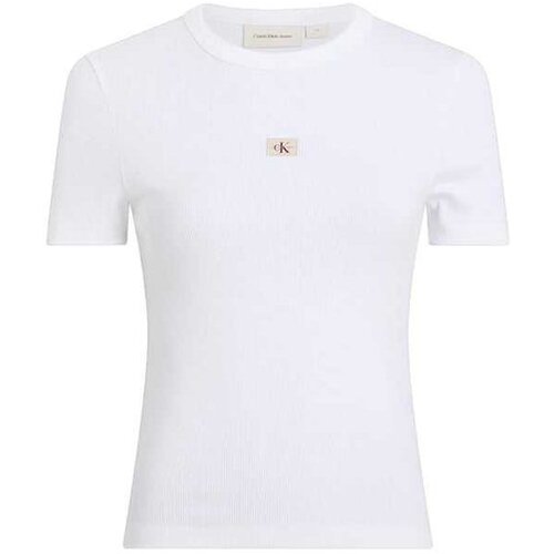 Calvin Klein rebrasta ženska majica CKJ20J225245-YAA Cene