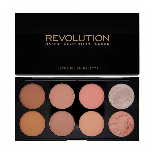 Revolution paleta rdečil - Ultra Blush Palette - Hot Spice Limited Edition