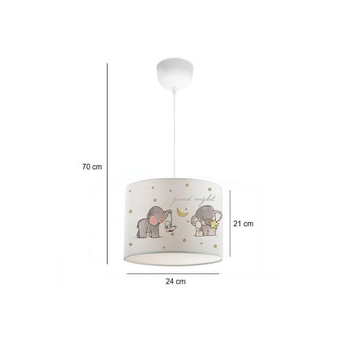 Opviq luster AYD-2879, bijeli Slike