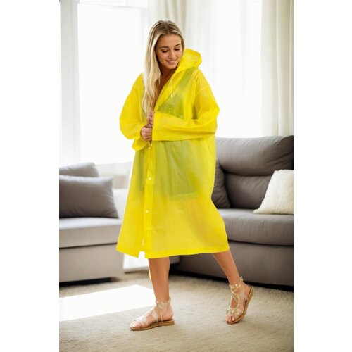 Dewberry 89762 Waterproof Windproof Womens Raincoat-YELLOW Cijene