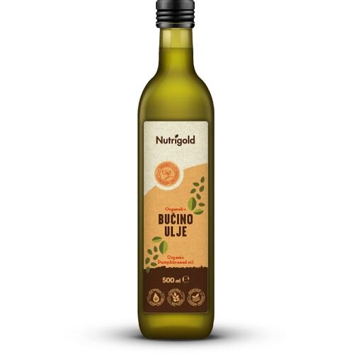 Nutrigold Bučino ulje - Organsko Hladno prešano 500ml Cene