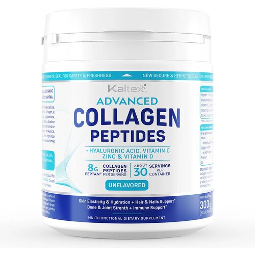 Kaltex Advanced Collagen Peptides &amp;ndash; Kolagen peptidi za kožu, zglobove i kosti, 300 g Slike
