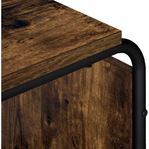  TV stalak 180 x 36 x 45 cm Dimljeni hrast Konstruirano drvo - Dimljeni hrast 180 x 36 x 45 cm Slike