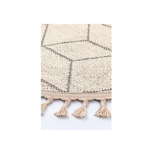 Conceptum Hypnose bukle 1407 - white white carpet (200 cm) Cene