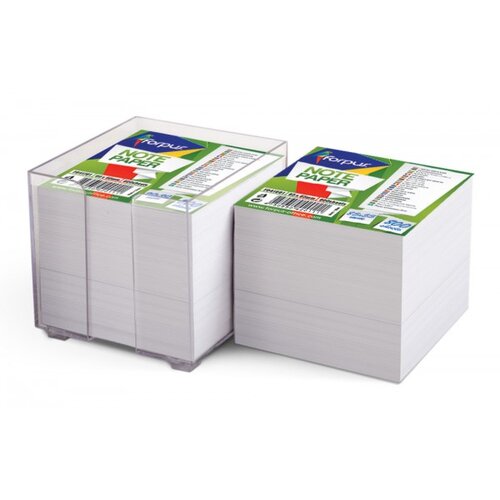 Forpus Kocka 90 x 90 mm, bela v PVC ohi&amp;scaron;ju Slike