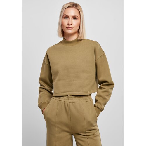 UC Curvy Women&amp;#039;s Cropped Oversized Pot High Neck Tiniolive Slike