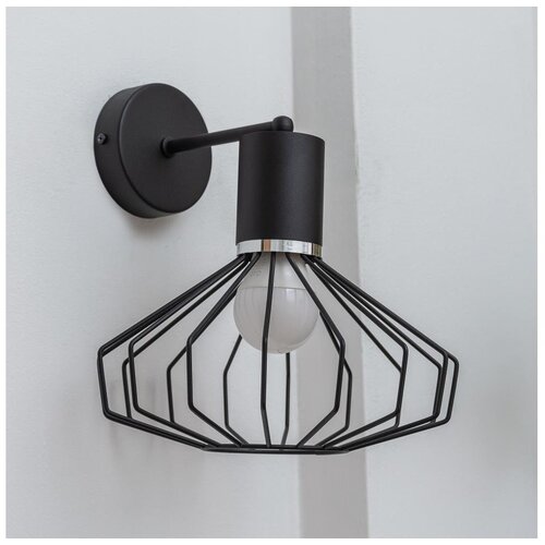  Zidna lampa SOLANO 1xE27/15W/230V crna/sjajni hrom Cene